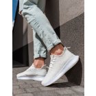 Men's casual sneakers T388 - white