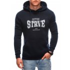 Men's zip-up sweatshirt B1616 - navy