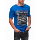 Men's t-shirt S1891 - dark blue