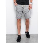 Men's denim shorts - grey W361