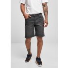 Szorty // Urban Classics / Relaxed Fit Jeans Shorts real black washed