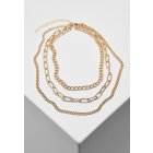 Urban Classics / Layering Chain Necklace gold